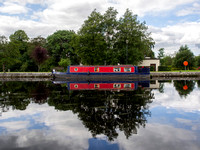 Red Barge Reflection, Co. Roscommon