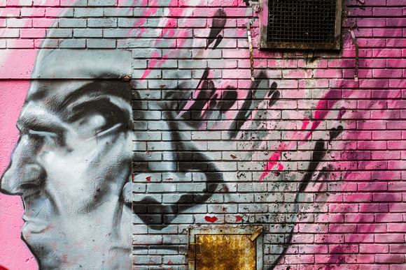 Faces on Pink, Dublin