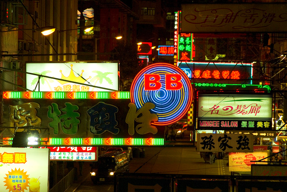 Mong Kok Neon, Hong Kong