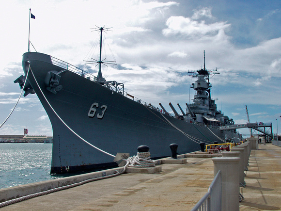 USS Missouri. Pearl Harbour