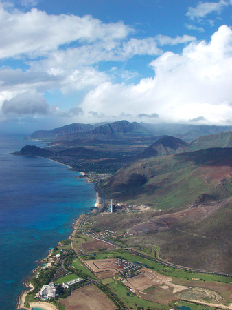 Oahu from the air