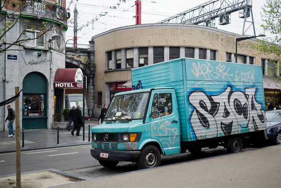 Graffiti Truck, Brussels