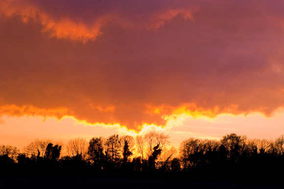 Sunset, Co. Kildare